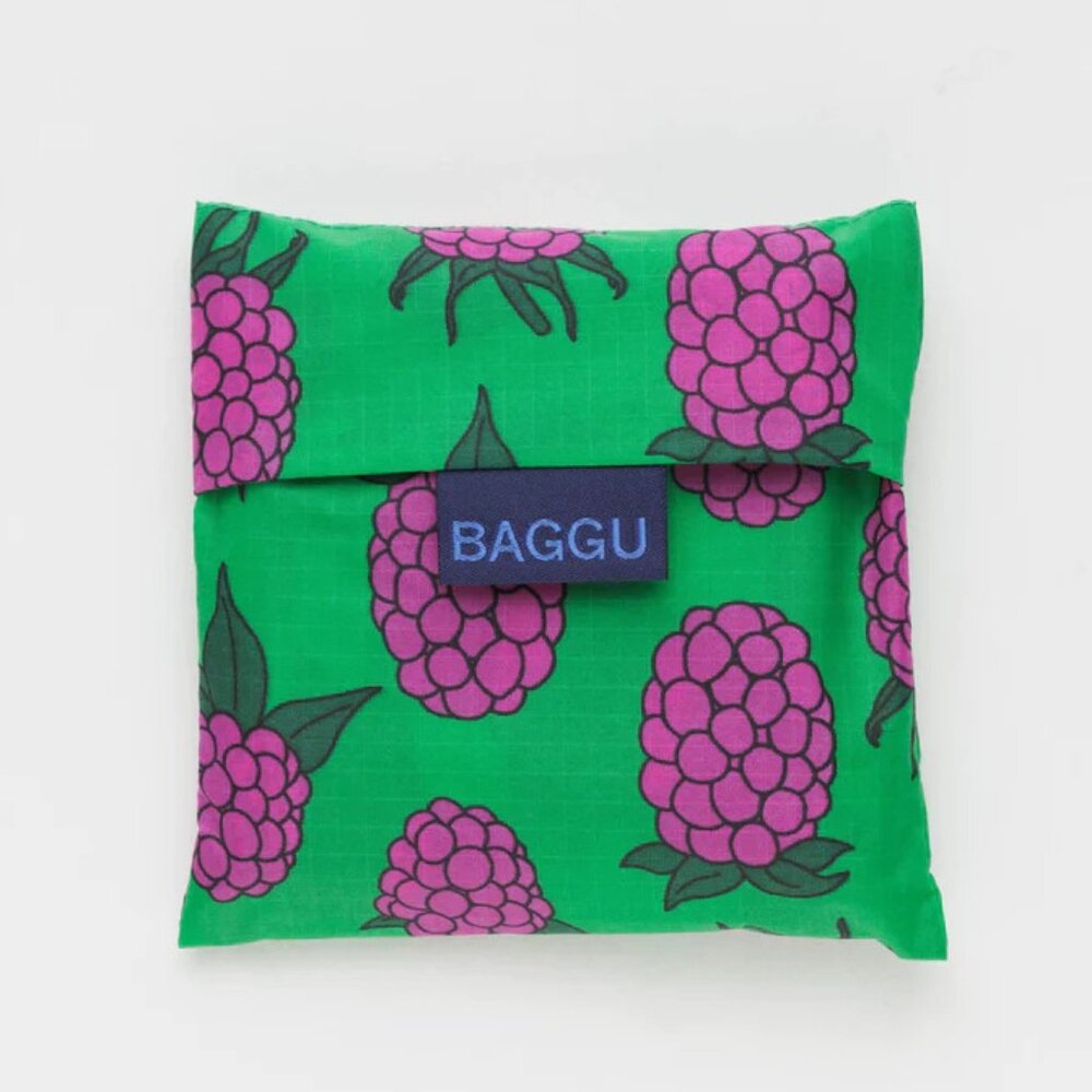 NWT Standard Baggu - Green Raspberry